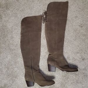 Aldo Brown Suede Over-the-Knee Boots | Thigh High | Size 10